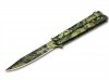 Nóż Magnum Balisong Camo 10,5cm 440A aluminium lekki